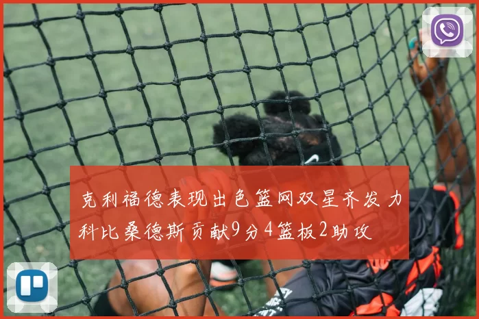 克利福德表现出色篮网双星齐发力科比桑德斯贡献9分4篮板2助攻